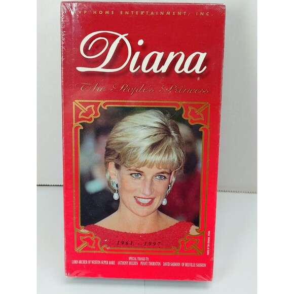 Na Other - Diana The Peoples Princess VHS Tape new - MVP entertainment